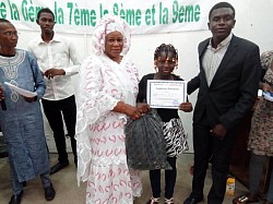 La remise des prix