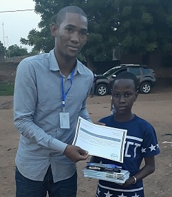 Remise de prix par Bassaro SYLLA